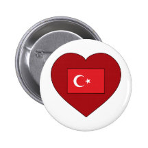 I Love Turkey Pins