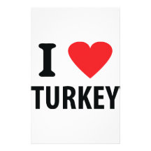 I love turkey stationery