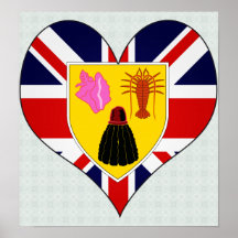 I Love Turks And Caicos Poster
