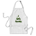 I Love Turtles aprons