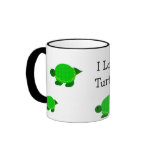 I Love Turtles mugs