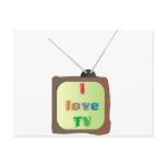 I Love TV postcards