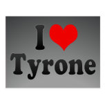 I love Tyrone Postcard