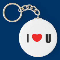 I love U keychains