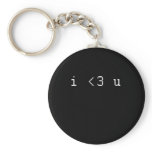 I LOVE U KEYCHAIN