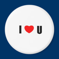 I love U magnets