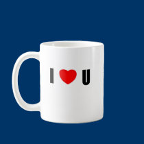I love U mugs