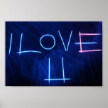 I LOVE U POSTERS