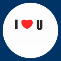 I love U stickers