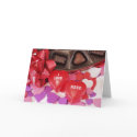 I Love U XOXO Hearts cards