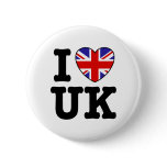 I Love UK buttons