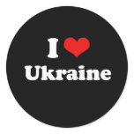I Love Ukraine Tshirt stickers