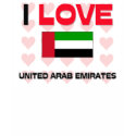 I Love United Arab Emirates t-shirts