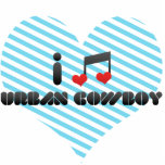 I Love Urban Cowboy photo sculptures