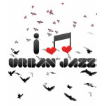 I Love Urban Jazz t-shirts