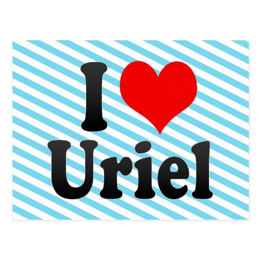 I love Uriel Postcards