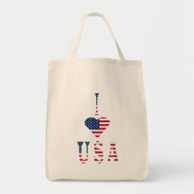 I LOVE USA BAGS