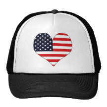 I Love Usa Mesh Hat