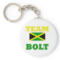 I love usain bolt - keychain -