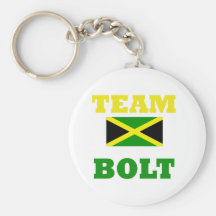 I love usain bolt - keychain -
