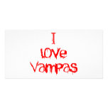 I Love Vampas photo cards