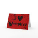 I Love Vampires cards