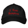 I Love Vampires Baseball Cap