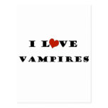 I Love Vampires Post Card