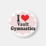 I love Vault Gymnastics Magnets