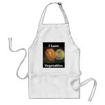 I Love, Vegetables aprons
