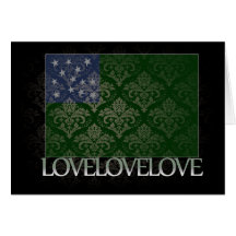 I love Vermont Republic Cool Greeting Cards