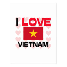 I Love Vietnam Postcard