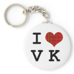 I Love Visual Kei Keychain