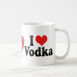 I Love Vodka Coffee Mugs