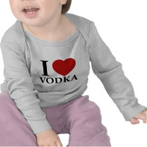 I Love Vodka Shirts