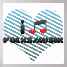 I Love Volksmusik Poster