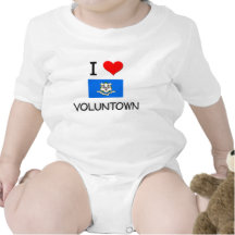 I Love Voluntown Connecticut Tshirts
