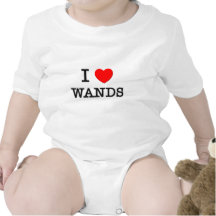 I Love Wands Tee Shirts