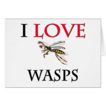 I Love Wasps Cards