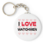 I LOVE WATCHMEN keychains