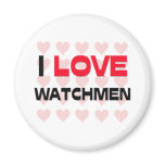 I LOVE WATCHMEN magnets