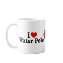 I Love Water Polo Mug