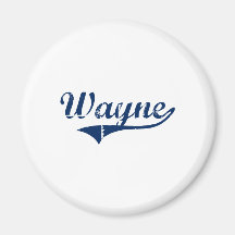 I Love Wayne Michigan Fridge Magnets