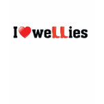 i love wellies t-shirts