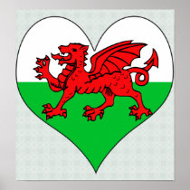 I Love Welsh Print