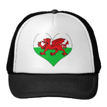 I Love Welsh Trucker Hats