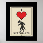 I Love Werewolves posters