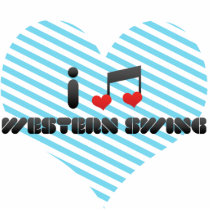 I Love Western Swing Photo Cutout