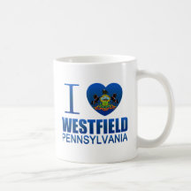 I Love Westfield, PA Mugs