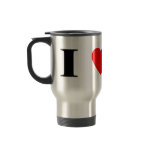 I Love Westies Travel Mug